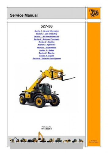 Установка программы JCB Service Manual 2017
