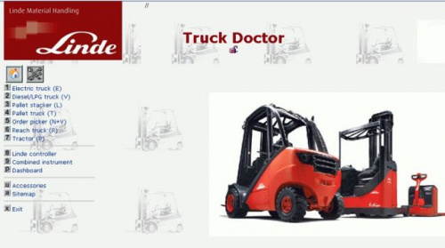 Установка программы Linde Truck Doctor 2016